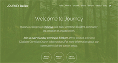 Desktop Screenshot of journeydallas.com
